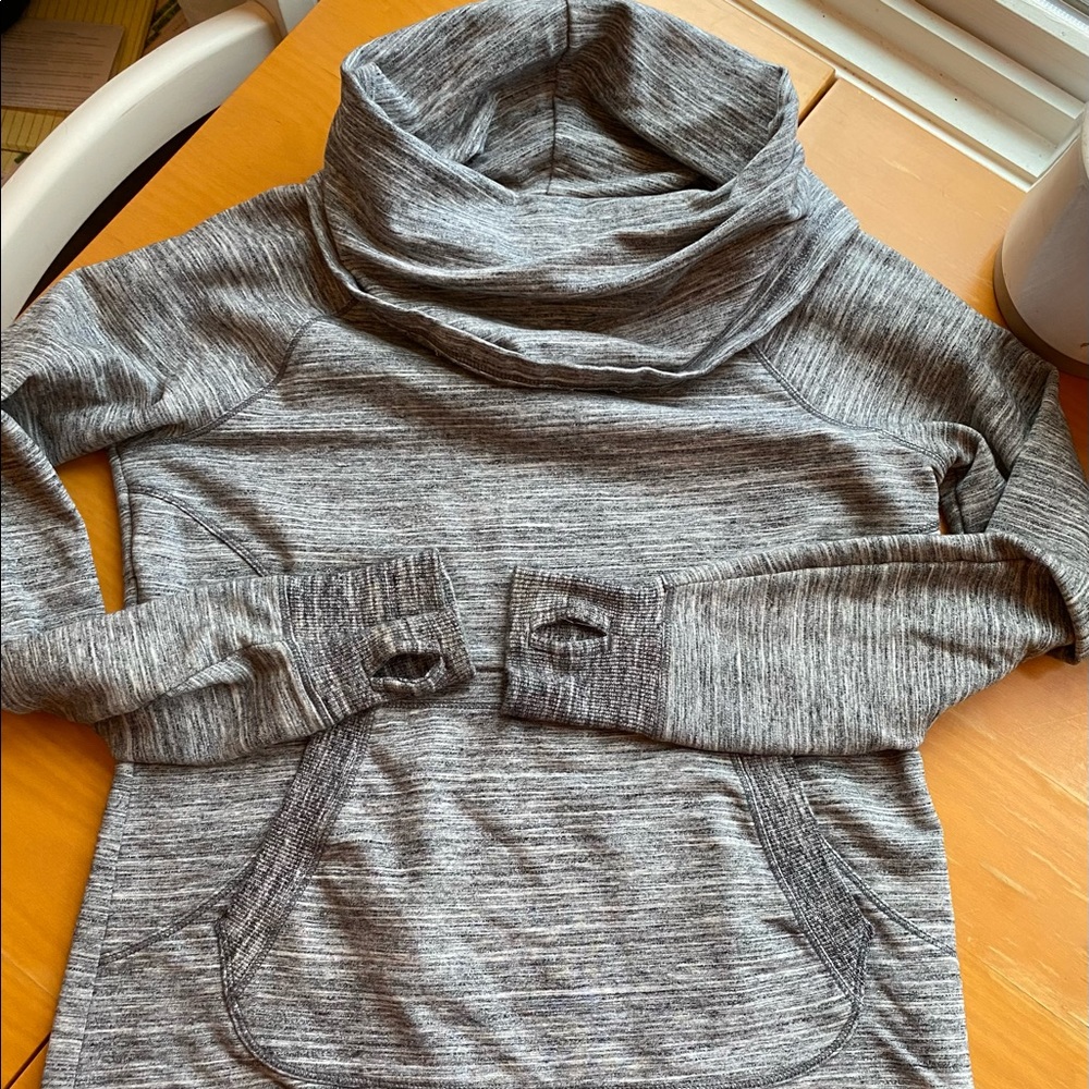 Cowl neck sweatshirt